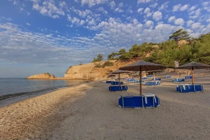 Framed Print : sunrise in Metalia beach. Thassos island, Greece Framed Print : sunrise in Metalia beach. Thassos island, Greece