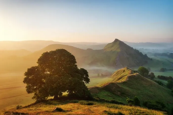 Framed Print : Sunrise over Parkhouse Hill seen from Chrome Hill in Peak District UK Framed Print : Sunrise over Parkhouse Hill seen from Chrome Hill in Peak District UK
