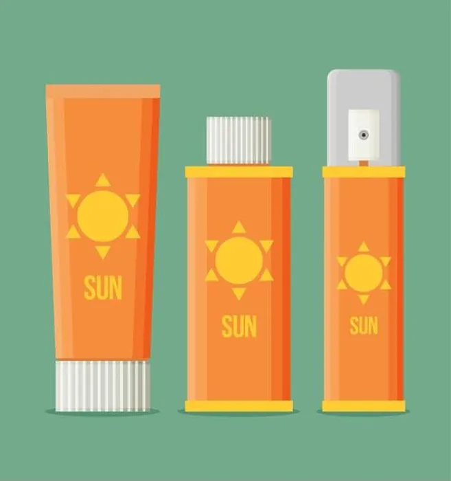 Framed Print : Sunscreen Care Sun Protection Cosmetics vector illustration. cream icon set in flat-style isolation Framed Print : Sunscreen Care Sun Protection Cosmetics vector illustration. cream icon set in flat-style isolation