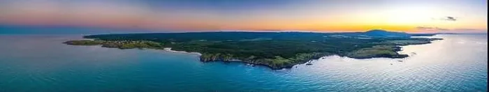 Framed Print : Sunset aerial view of Veleka beach in Bulgaria Framed Print : Sunset aerial view of Veleka beach in Bulgaria
