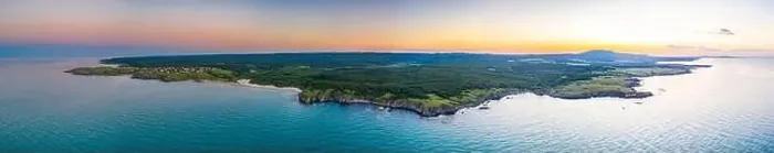 Framed Print : Sunset aerial view of Veleka beach in Bulgaria Framed Print : Sunset aerial view of Veleka beach in Bulgaria