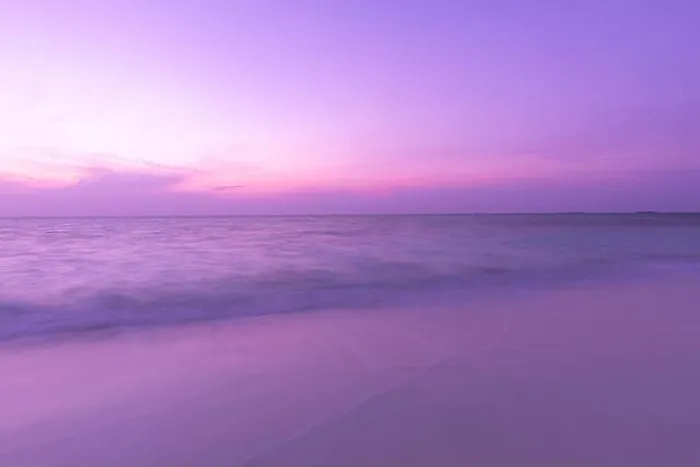 Framed Print : Sunset coastline seascape. Peaceful beach sand with calm sea view, horizon and colorful sky clouds. Tranquility, amazing, relaxing beach shore