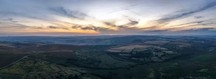 Framed Print : Sunset over Haytor Rocks from a drone, Dartmoor Park, Devon, England, Europe Framed Print : Sunset over Haytor Rocks from a drone, Dartmoor Park, Devon, England, Europe