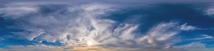 Framed Print : Sunset sky panorama with Cirrus clouds in Seamless spherical equirectangular format Framed Print : Sunset sky panorama with Cirrus clouds in Seamless spherical equirectangular format