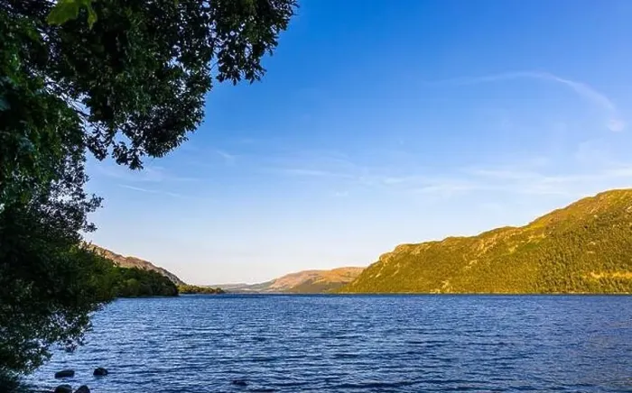 Framed Print : Sunset over Ullswater lake in Lake District, a region and national park in Cumbria in northwest England Framed Print : Sunset over Ullswater lake in Lake District, a region and national park in Cumbria in northwest England