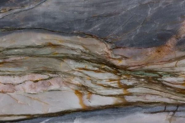 Surface of the marble with brown tint