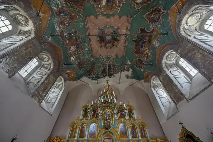 Framed Print : Suzdal, Russia - July 6, 2018: Church of icon of Our Lady of Smolensk in Suzdal