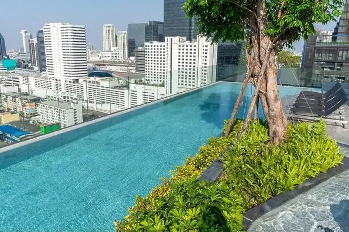 Framed Print : Swimming Pool on roof top of Condominium or Swimming of Hotel Coastline Framed Print : Swimming Pool on roof top of Condominium or Swimming of Hotel Coastline