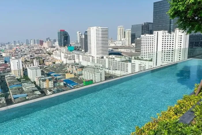 Framed Print : Swimming Pool on roof top of Condominium or Swimming of Hotel Coastline Framed Print : Swimming Pool on roof top of Condominium or Swimming of Hotel Coastline
