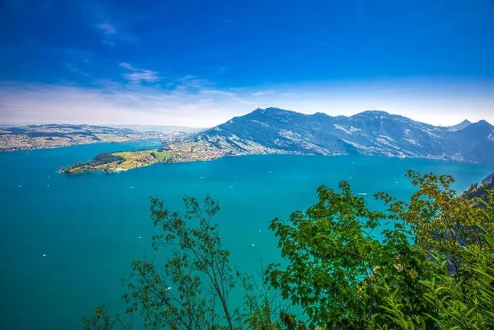 Framed Print : Swiss Alps near Burgenstock with the view of Lucerne lake and Rigi mountain, Switzerland, Europe Framed Print : Swiss Alps near Burgenstock with the view of Lucerne lake and Rigi mountain, Switzerland, Europe