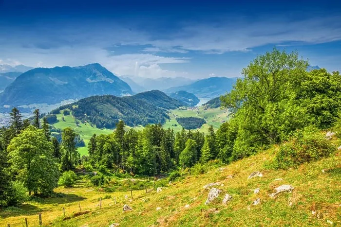 Framed Print : Swiss Alps near Burgenstock with the view of Vierwaldstattersee and Pilatus mountain, Switzerland, Europe Framed Print : Swiss Alps near Burgenstock with the view of Vierwaldstattersee and Pilatus mountain, Switzerland, Europe