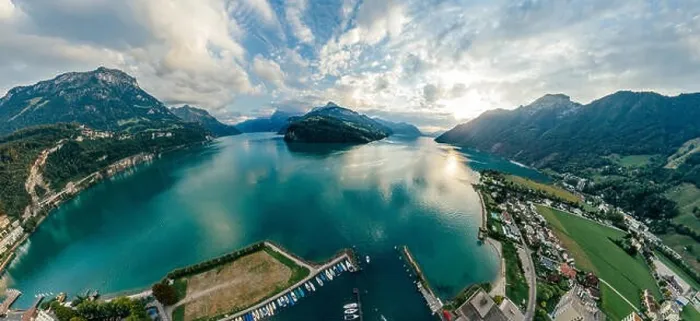 Framed Print : Swiss Mountain Lake nature Drone drone Air 360 vr virtual reality drone panorama Framed Print : Swiss Mountain Lake nature Drone drone Air 360 vr virtual reality drone panorama