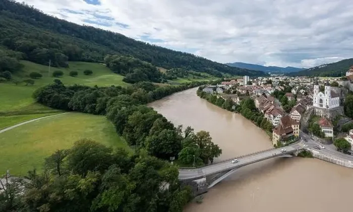 Framed Print : Switzerland Flood Framed Print : Switzerland Flood