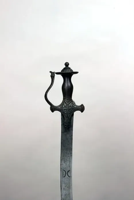 Framed Print : Sword (Talwar), Indian, 18th–19th century Framed Print : Sword (Talwar), Indian, 18th–19th century