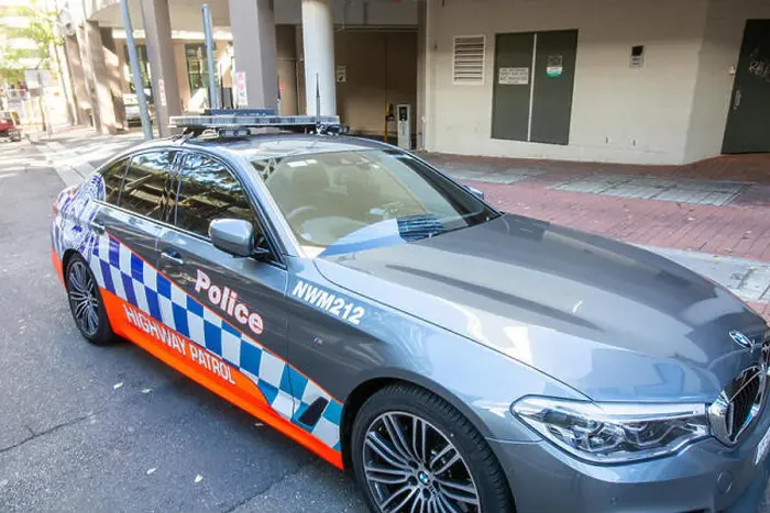 Framed Print : Sydney police BMW highway patrol car parked in Parramatta, Western Sydney, Australia Framed Print : Sydney police BMW highway patrol car parked in Parramatta, Western Sydney, Australia