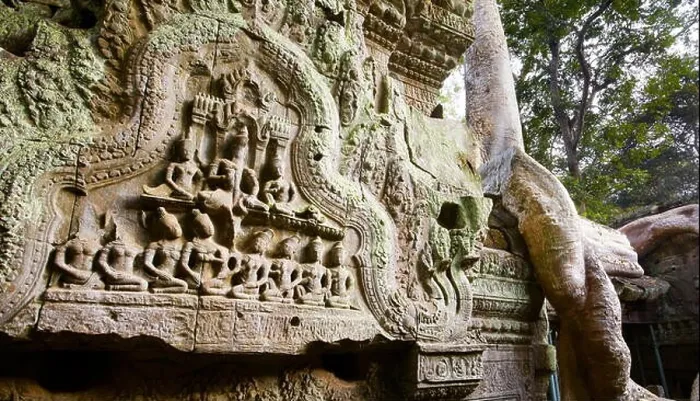 Framed Print : Ta Prohm Temple, Angkor, Cambodia, Asia Framed Print : Ta Prohm Temple, Angkor, Cambodia, Asia