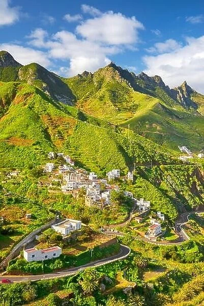 Taganana village, Tenerife, Canary Islands, Spain