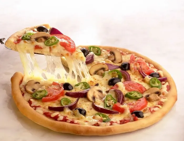 Framed Print : Taking a slice of pizza Framed Print : Taking a slice of pizza