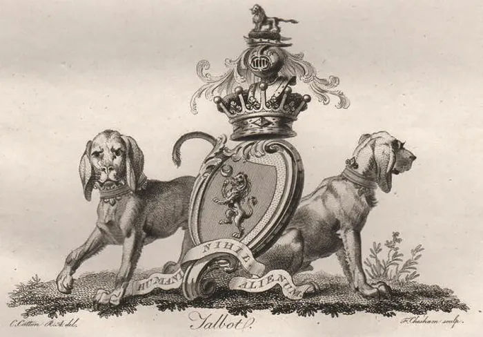 Framed Print : TALBOT: Coat of Arms. Heraldry, antique print 1790 Framed Print : TALBOT: Coat of Arms. Heraldry, antique print 1790