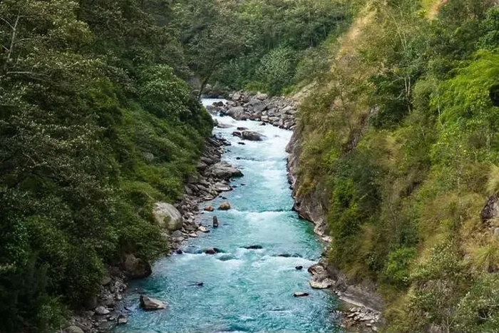 Framed Print : Tamor River on route to Kanchenjunga Base Camp Trek Nepal Framed Print : Tamor River on route to Kanchenjunga Base Camp Trek Nepal
