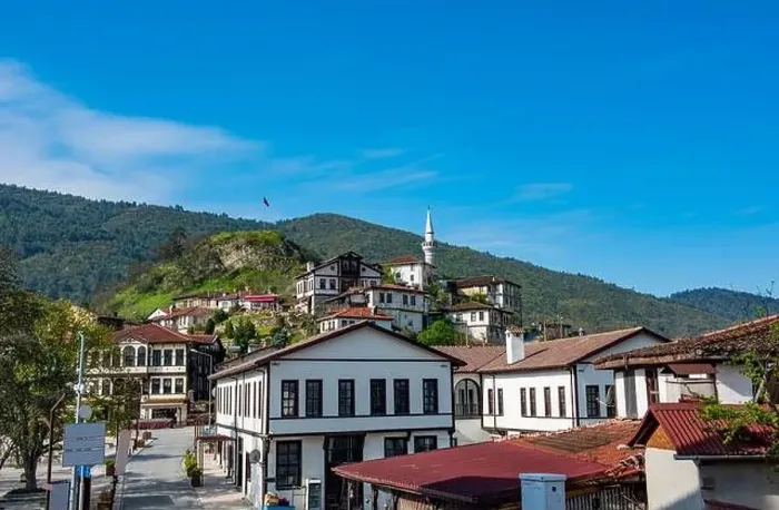 Framed Print : Tarakli, Sakarya, Turkey. Traditional old houses in Tarakli District. Beautiful historical houses Framed Print : Tarakli, Sakarya, Turkey. Traditional old houses in Tarakli District. Beautiful historical houses