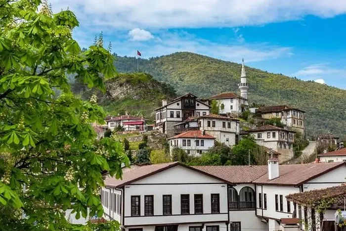 Framed Print : Tarakli, Sakarya, Turkey. Traditional old houses in Tarakli District. Beautiful historical houses Framed Print : Tarakli, Sakarya, Turkey. Traditional old houses in Tarakli District. Beautiful historical houses