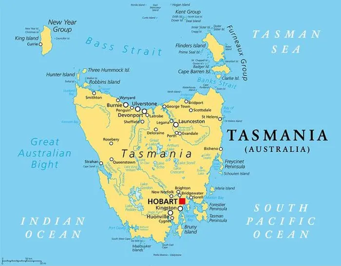 Framed Print : Tasmania, island state of Australia Framed Print : Tasmania, island state of Australia
