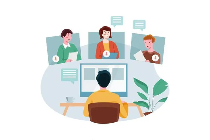 Framed Print : Teamwork Illustration concept. Flat illustration isolated on white background Framed Print : Teamwork Illustration concept. Flat illustration isolated on white background