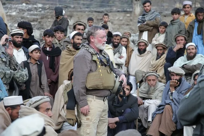Framed Print : Ted Wittenberger, a US Agency for International Development representative with the Kunar Provincial Reconstruction Team Framed Print : Ted Wittenberger, a US Agency for International Development representative with the Kunar Provincial Reconstruction Team