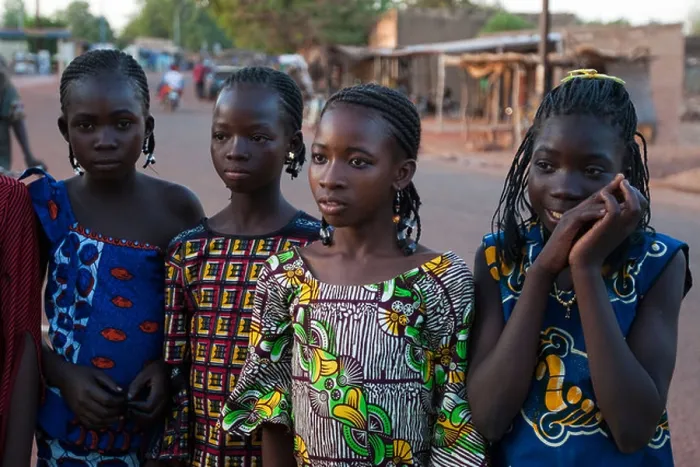 Framed Print : Teenage girls in Ouagadougou Burkina Faso Framed Print : Teenage girls in Ouagadougou Burkina Faso