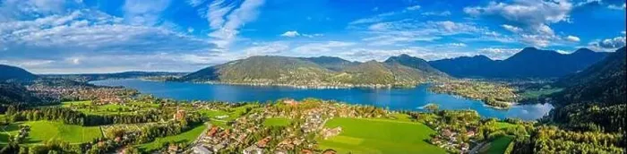 Framed Print : Tegernsee lake in the Bavarian Alps. Aerial Panorama. Autumn. Germany Framed Print : Tegernsee lake in the Bavarian Alps. Aerial Panorama. Autumn. Germany
