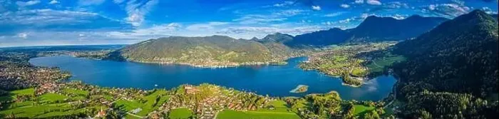 Framed Print : Tegernsee lake in the Bavarian Alps. Aerial Panorama. Autumn. Germany Framed Print : Tegernsee lake in the Bavarian Alps. Aerial Panorama. Autumn. Germany