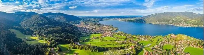 Framed Print : Tegernsee lake in the Bavarian Alps. Aerial Panorama Mountain View. Autumn. Germany Framed Print : Tegernsee lake in the Bavarian Alps. Aerial Panorama Mountain View. Autumn. Germany