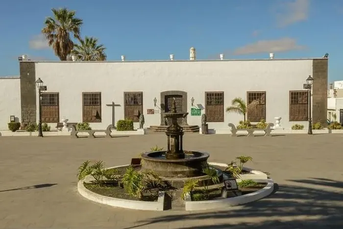 Framed Print : Teguise, Spain - 20 January 2021: the colonial town of Teguise at the Canary island on Lanzarote in Spain Framed Print : Teguise, Spain - 20 January 2021: the colonial town of Teguise at the Canary island on Lanzarote in Spain