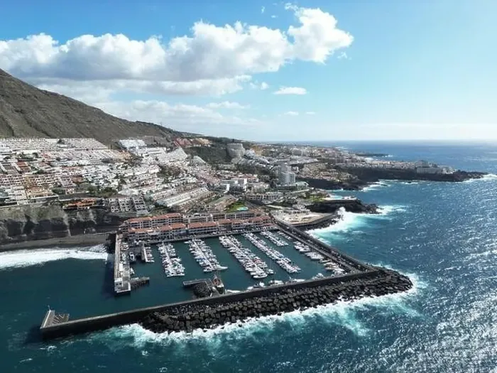 Framed Print : Tenerife Los Gigantes aerial view Framed Print : Tenerife Los Gigantes aerial view