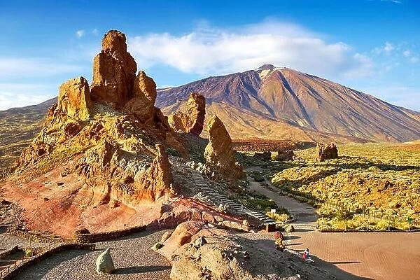 Tenerife, Mount Teide and Los Roques de Garcia, Teide National Park, Canary Islands