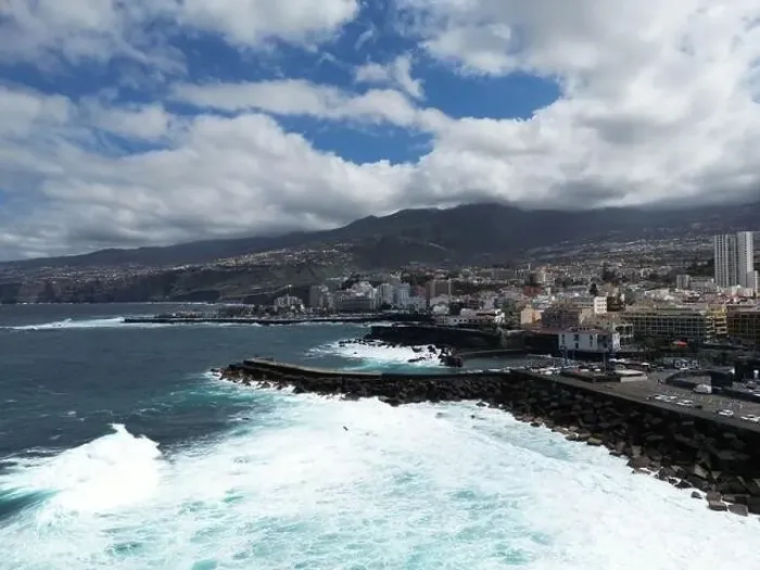 Framed Print : Tenerife Puerto de la Cruz aerial view Framed Print : Tenerife Puerto de la Cruz aerial view