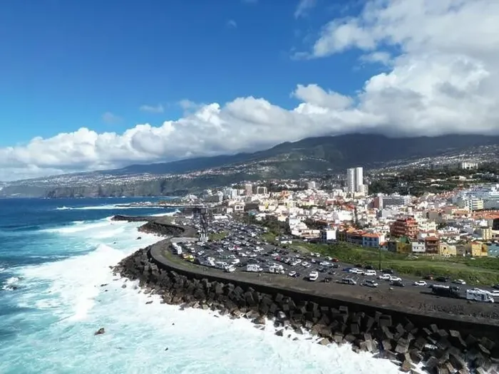 Framed Print : Tenerife Puerto de la Cruz aerial view Framed Print : Tenerife Puerto de la Cruz aerial view