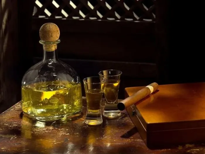 Framed Print : tequila cigar Framed Print : tequila cigar