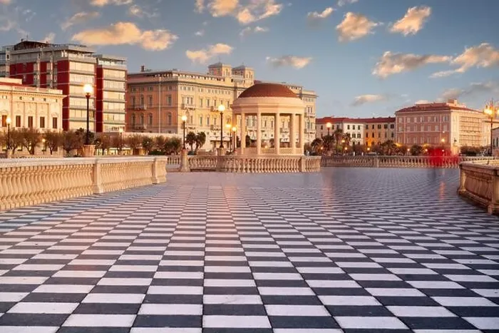 Framed Print : Terrazza Mascagni in Livorno, Italy at sunset Framed Print : Terrazza Mascagni in Livorno, Italy at sunset