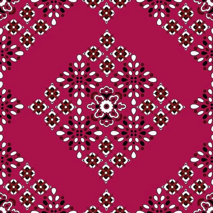 Framed Print : Textile Ajrak seamless pattern Framed Print : Textile Ajrak seamless pattern