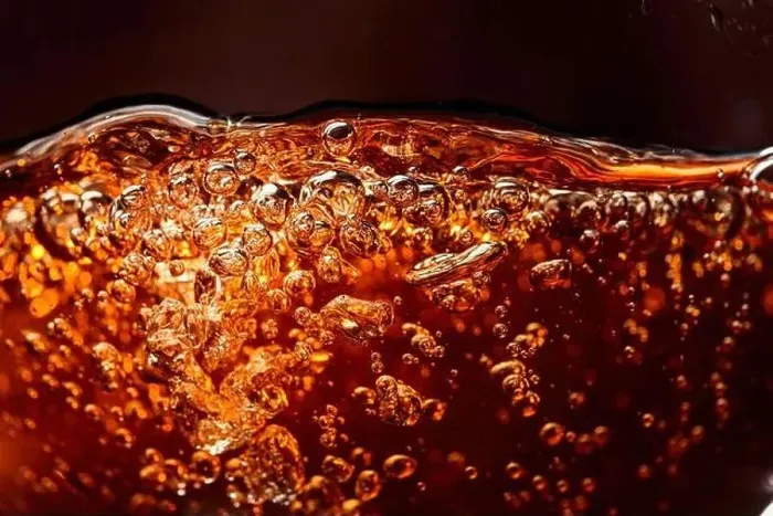 Framed Print : Texture of cooling summer's drink with bubbles. Macro shot Framed Print : Texture of cooling summer's drink with bubbles. Macro shot