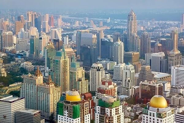 Thailand - Bangkok cityscape view from Baiyoke Sky Tower