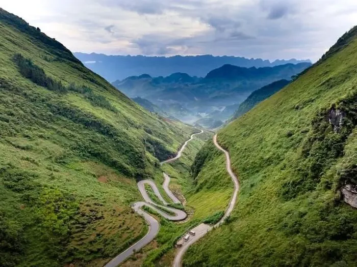 Framed Print : Tham Ma mountain pass in Ha Giang province, north of Vietnam. A famous tourist destination of Ha Giang province Framed Print : Tham Ma mountain pass in Ha Giang province, north of Vietnam. A famous tourist destination of Ha Giang province