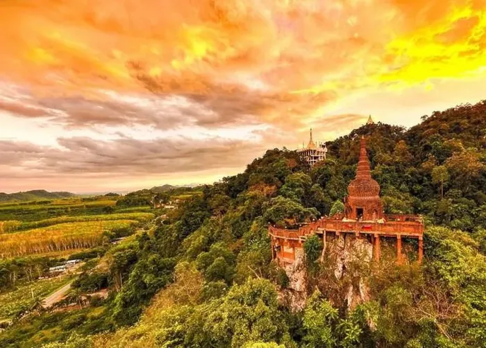 Framed Print : Thamma Park or Dharma park Ban Khao Na Nai, temple complex in Surat Thani, Thailand Framed Print : Thamma Park or Dharma park Ban Khao Na Nai, temple complex in Surat Thani, Thailand