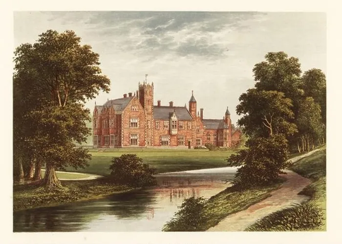 Framed Print : Thicket Priory, Yorkshire, England