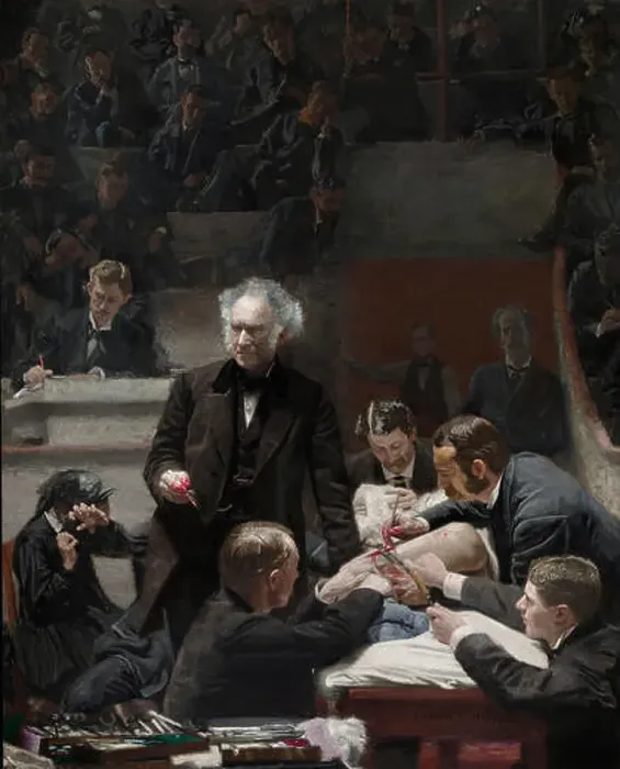 Framed Print : Thomas Eakins, American - Portrait of Dr. Samuel D. Gross (The Gross Clinic) Framed Print : Thomas Eakins, American - Portrait of Dr. Samuel D. Gross (The Gross Clinic)