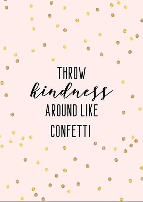 Framed Print : throw kindness around like confetti. Kindness quote calligraphy with gold confetti background Framed Print : throw kindness around like confetti. Kindness quote calligraphy with gold confetti background
