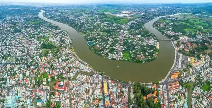 Framed Print : Thu Dau Mot city, Binh Duong Province, Vietnam, aerial view. This is a newly formed city in Southeast region of Vietnam Framed Print : Thu Dau Mot city, Binh Duong Province, Vietnam, aerial view. This is a newly formed city in Southeast region of Vietnam