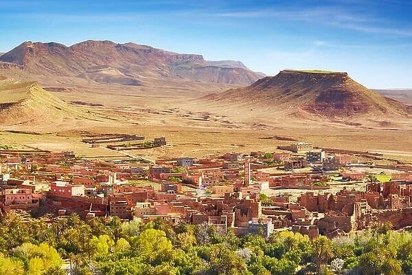 Tinghir, Todra region. Atlas Mountain region, Morocco